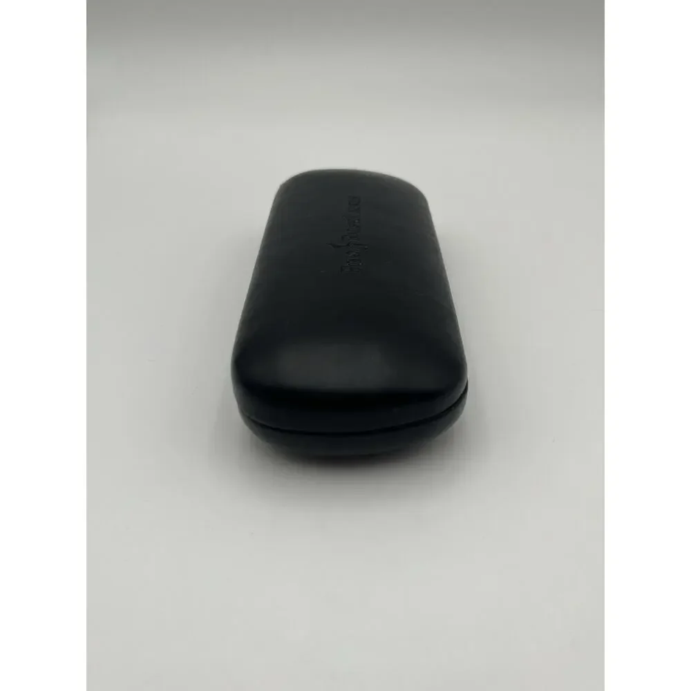 AWESOME Polo Ralph Lauren Black Hard Eyeglasses Sunglasses Case w/Cleaning Cloth